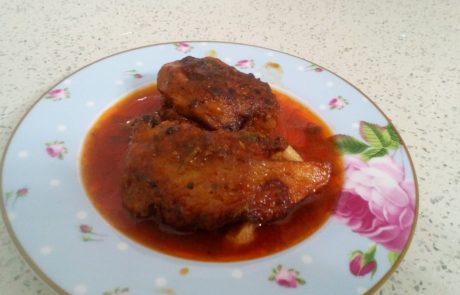 תבשיל כעבורות ברוטב