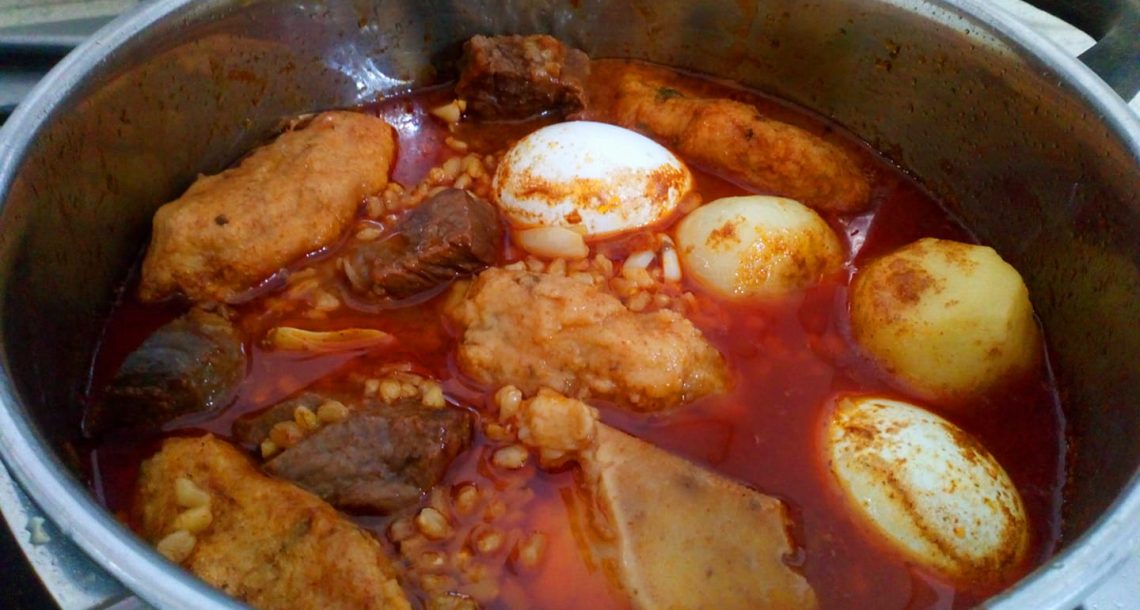 חמין חיטה אהריסה