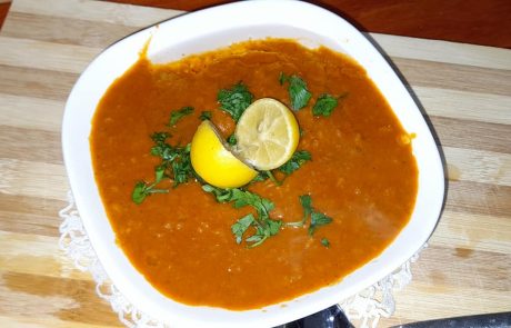 מרק פולים ביסרה