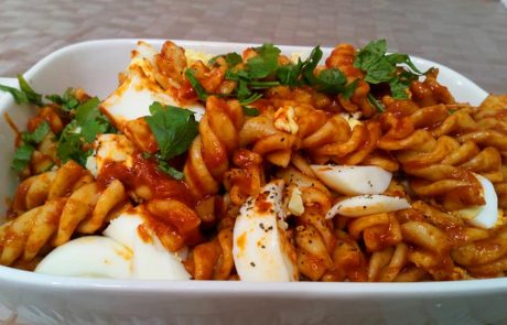 מקרוני ברוטב סלסה