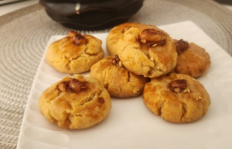 שקרפרה עוגיות סולת פריכות