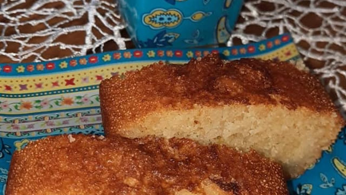 עוגת סולת מסורתית