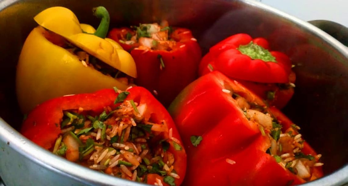 פלפלים ממולאים