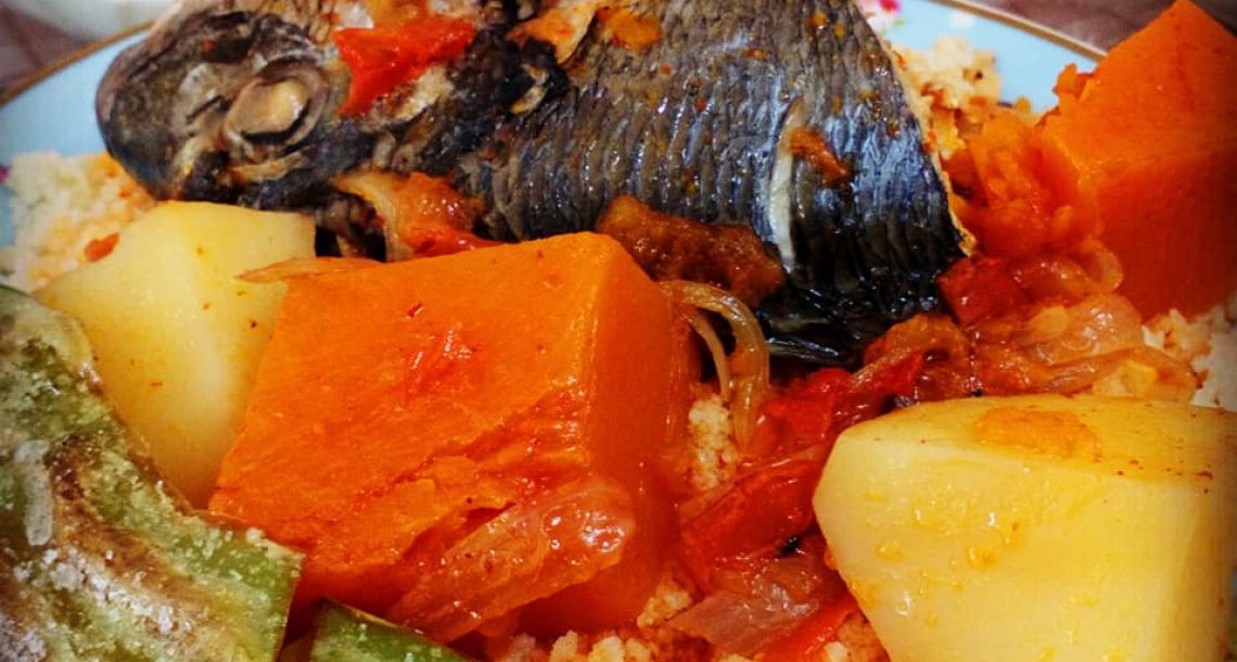 קוסקוס ומרק עם דגים